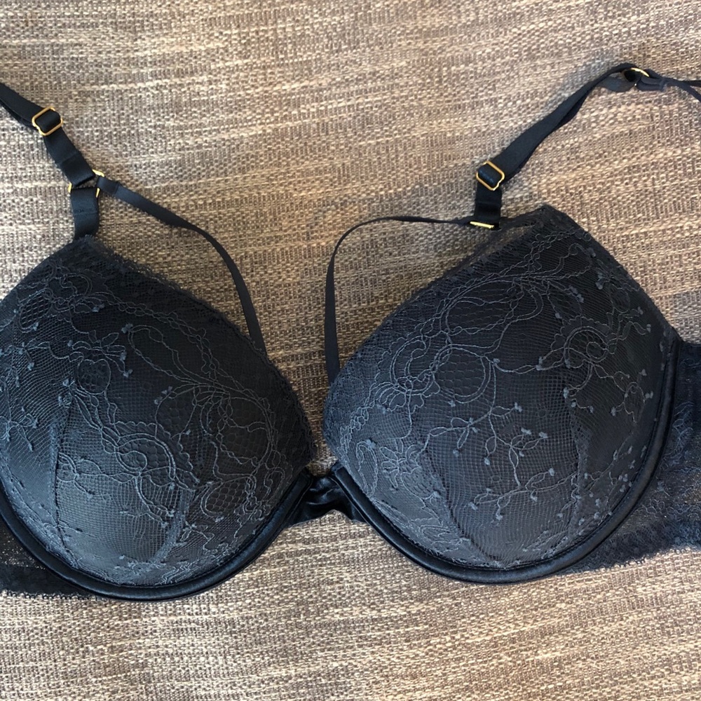 Victoria secret push up bra navy 34DD